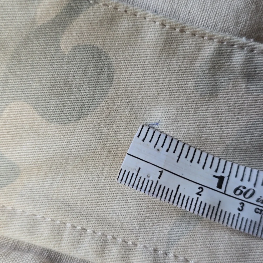 Hei Hei Anthropologie Ronan Camo Cropped Linen Jacket Women's Size S (3mm mark) - Picture 9 of 16